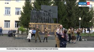 В вузах Северной Осетии прошли патриотические акции, посвященные 77-летию Победы