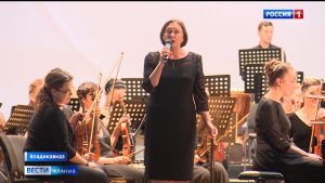 Концерт симфонического оркестра филиала Мариинского театра с участием юных музыкантов прошел во Владикавказе