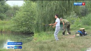 В Эльхотово прошли соревнования по рыбалке
