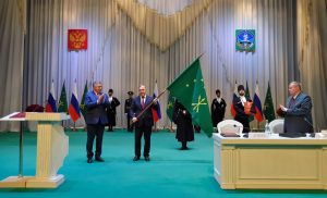 Борис Джанаев поздравил Мурата Кумпилова с вступлением в должность главы Республики Адыгея