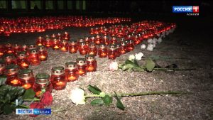 Жители Беслана почтили память жертв трагедии в Ижевске
