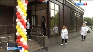 После капитального ремонта в селении Октябрьское открыли поликлинику