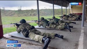 В Северной Осетии прошли сборы выпускников военных институтов Росгвардии