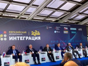Глава Минэкономразвития Северной Осетии Заур Кучиев участвует в Евразийском деловом форуме «Интеграция»