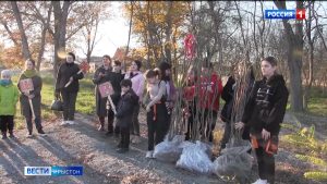 Мæздæггаг къох кæй хонынц, уыцы парчы комплекс «Победа»-йы территорийы фæзынд уырыссаг абеты Аллейæ