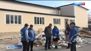 «Партийный десант» продолжает мониторинг работ по реконструкции объектов в Алагирском районе