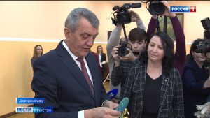 Сергей Меняйло архайдта Æппæтуæрæсеон акци «Бæллицты заз бæлас»-ы