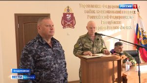 Начальнику Управления Росгвардии по РСО-А Валерию Голоте присвоено звание генерал-майора полиции