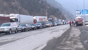 Военно-Грузинская дорога открыта для всех видов транспорта