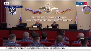 Очередная смена сотрудников МВД по Северной Осетии отправилась в служебную командировку в Моздокский район
