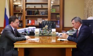Сергей Меняйло обсудил с вице-премьером Александром Новаком реализацию социальных и инвестиционных проектов