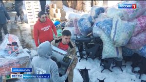 Цæгат Ирыстонæй цалдæр машинæйы гуманитарон æххуысимæ æрвыст æрцыди Запорожьейы облæстмæ æмæ Донбассмæ