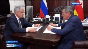Социально-экономическое развитие Северной Осетии обсудили на совещании Сергея Назарова и Сергея Меняйло