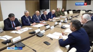 Борис Джанаев провел встречу с представителями федеральной парламентской рабочей группы по вопросам СВО