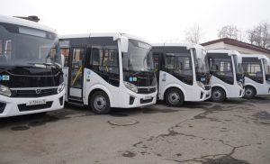 14 новых автобусов с сегодняшнего дня работают на маршруте Владикавказ – Алагир
