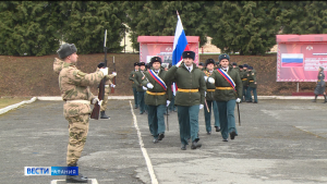 Владикавказское соединение Росгвардии получило боевое знамя нового образца