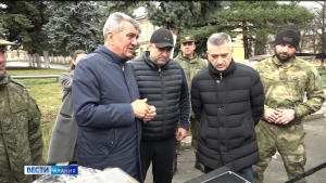 В зону проведения СВО из Северной Осетии отправили спецтехнику, внедорожники и гуманитарный груз