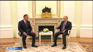 В Кремле прошла встреча Владимира Путина и Алана Гаглоева