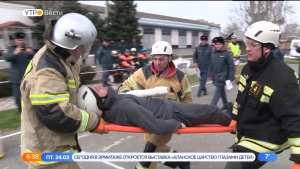 В Моздоке прошли традиционные республиканские соревнования пожарных-спасателей