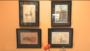 Дзæуджыхъæуы байгом нывгæнæг-график Кæсойты Аланы куыстыты равдыст «Бакаст»