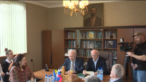 Республикæйы фысджыты Цæдисы ацыд цымыдисаг фембæлд «Осетия и Расул Гамзатов»