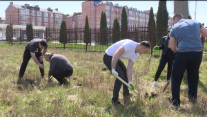 Дзæуджыхъæуы теннисы клуб «Асгард»-ы территорийы райдыдтой фæткъуы бæлæсты талатæ садзын