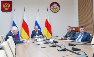 Борис Джанаев провел совещание по вопросам взаимодействия Северной Осетии с институтами развития