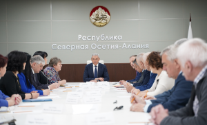 Борис Джанаев встретился с профсоюзным активом Северной Осетии