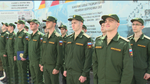 Группу военнослужащих весеннего призыва из Северной Осетии проводили в ряды Вооруженных Сил