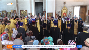 Православные верующие отмечают Благовещение