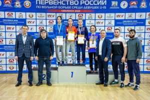 Осетинские спортсменки завоевали три награды на первенстве России по вольной борьбе среди девушек до 16 лет