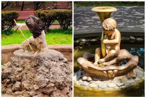 Реставрацию и ремонт двух фонтанов в Центральном парке Владикавказа завершат к майским праздникам