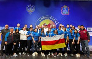 Сборная Северной Осетии по армрестлингу заняла первое место на чемпионате России