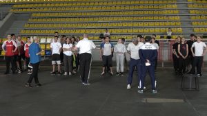 Во дворце спорта «Манеж» стартовал региональный этап всероссийского фестиваля «Готов к труду и обороне»
