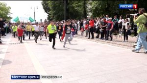 Во Владикавказе прошел благотворительный «Зеленый марафон»
