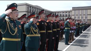 Последний звонок прозвенел в Северо-Кавказском суворовском военном училище