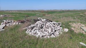 Северо-Кавказское управление Россельхознадзора выявило несанкционированную свалку на землях сельхозназначения в Моздокском районе