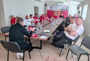 Представители академии футбола «Спартак» обсудили с североостеинскими коллегами вопросы работы с юными спортсменами