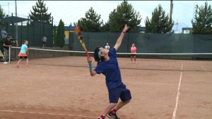 Во Владикавказе проходит открытое первенство по большому теннису среди юниоров