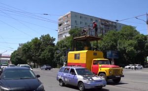 Во Владикавказе проводят работы по замене контактного провода трамвайной сети