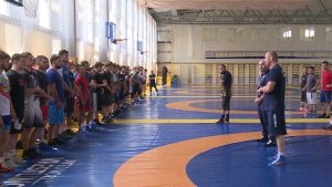 В Северной Осетии проходят тренировочные сборы борцов из нескольких стран