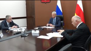 Борис Джанаев принял участие в совещании под руководством заместителя полпреда президента в СКФО Владимира Надыкто