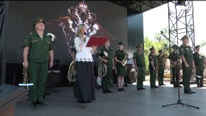 Барбашовы фæзы ацыд, Советон Цæдисы Хъæбатыр Петр Барбашовы райгуырды 105 азы кадæн номарæн мадзал