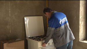 Социалон газификацийы æмæ субсидитæ дæттыны программæтæм гæсгæ Майрæмададжы Цъæритты бинонты хæдзармæ бауагътой газ