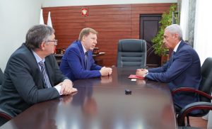 Борис Джанаев провел рабочую встречу с вице-президентом ТПП России Владимиром Падалко