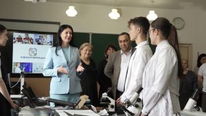 В 42-й школе Владикавказа открылся технопарк «Кванториум»