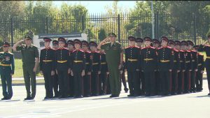 В Северо-Кавказском Суворовском военном училище также стартовал новый учебный год