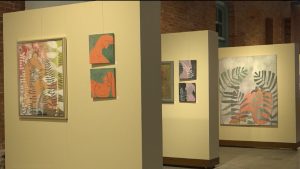 Персональная выставка художницы Ирины Яковлевой открылась в выставочном зале Национального музея