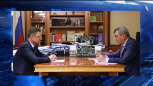 Сергей Меняйло æмæ Уæрæсейы Хицауады сæрдары хæдивæг Александр Новакæн Мæскуыйы уыди кусæг фембæлд