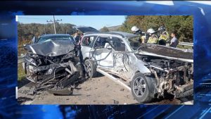 Три автомобиля столкнулись на трассе «Кавказ», два человека погибли